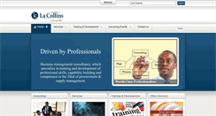 Desktop Screenshot of lacollins.com